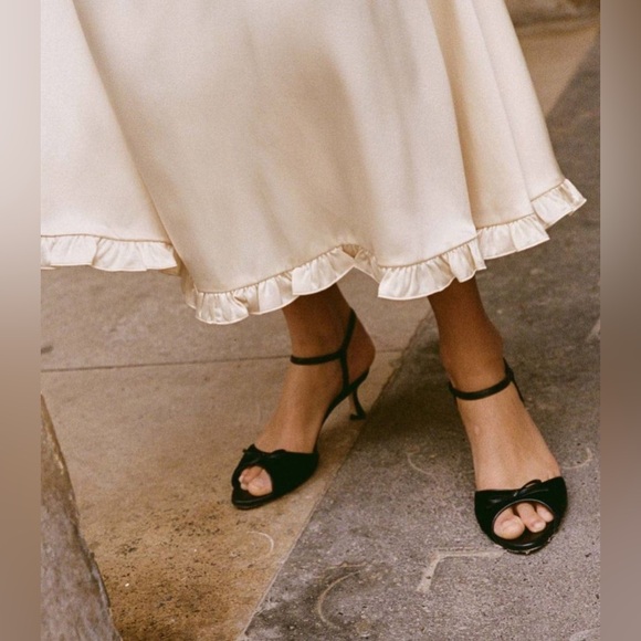 DOEN LORELEI SILK DRESS IN MOTHER OF PEARL, size XS, brand new, never worn. - Picture 6 of 16